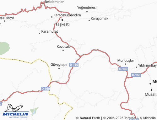 Mappa MICHELIN Çavuşdere - ViaMichelin