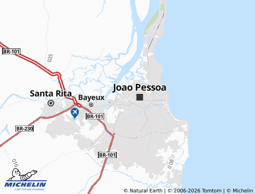 Mappa MICHELIN Tambiá - ViaMichelin