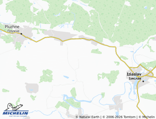 MICHELIN Zarichchia map - ViaMichelin