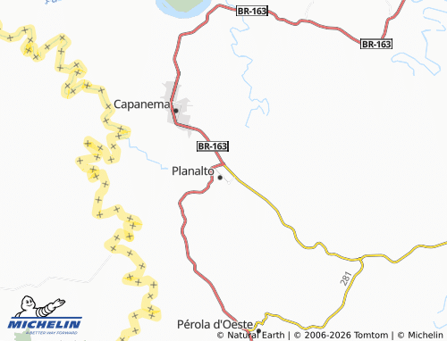 Mapa MICHELIN Santo Antônio - ViaMichelin