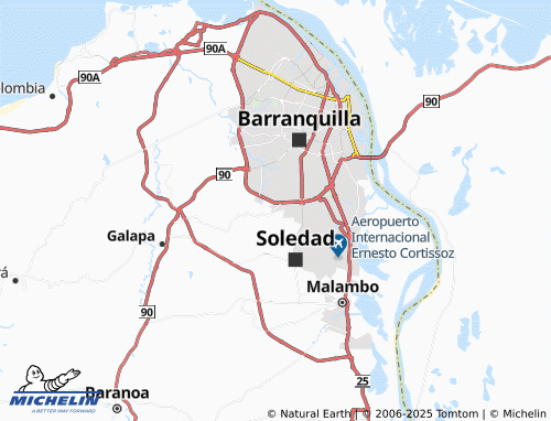 MICHELIN Los Robles map - ViaMichelin