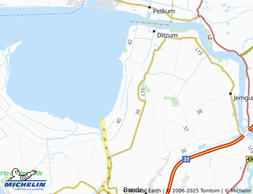 Mapa MICHELIN Heinitzpolder - ViaMichelin