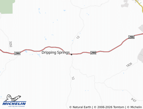 Mappa MICHELIN Dripping Springs - ViaMichelin