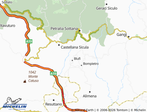 MICHELIN Nero map - ViaMichelin