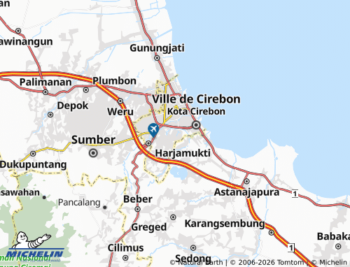 MICHELIN Kecapi map - ViaMichelin