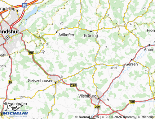 Mapa MICHELIN Helmsau - ViaMichelin