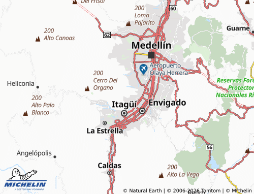 MICHELIN Los Gómez map - ViaMichelin