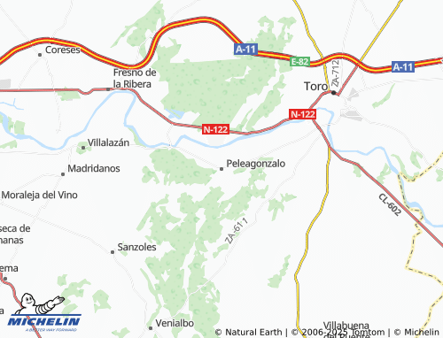Kaart MICHELIN Peleagonzalo - ViaMichelin