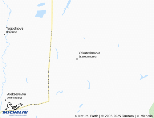 MICHELIN Yekaterinovka map - ViaMichelin