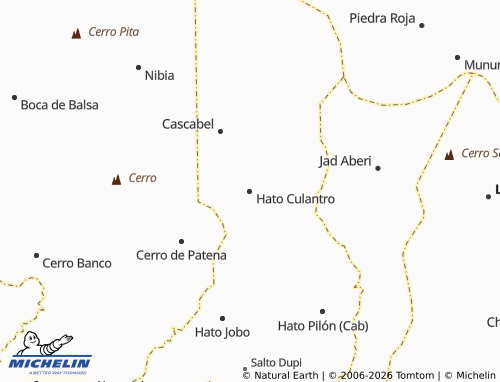 MICHELIN Hato Culantro map - ViaMichelin