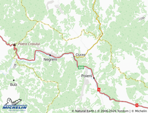 Mappa MICHELIN Ciucea - ViaMichelin
