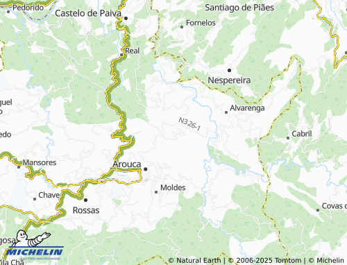 MICHELIN Mealha map - ViaMichelin