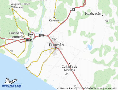 MICHELIN Jardines del Chamizal map - ViaMichelin