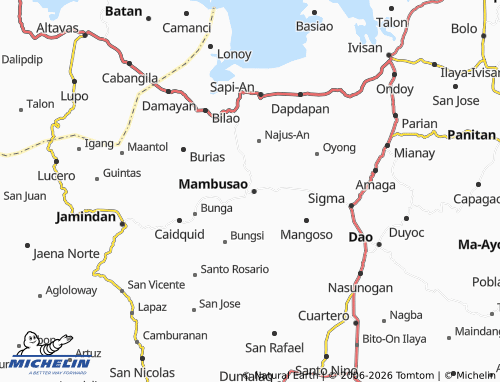 Mappa MICHELIN Poblacion Proper - ViaMichelin