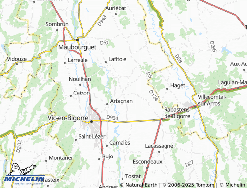 Carte MICHELIN Liac - ViaMichelin