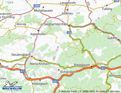 Carte MICHELIN Geigelberg - ViaMichelin