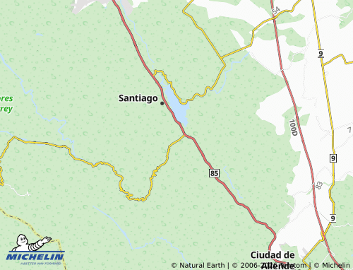Mappa MICHELIN Melchor Ocampo - ViaMichelin
