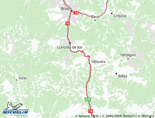 MICHELIN Dudești map - ViaMichelin