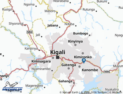 Mapa MICHELIN Gisozi - ViaMichelin