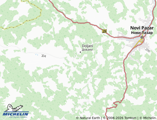 Mapa MICHELIN Slatina - ViaMichelin