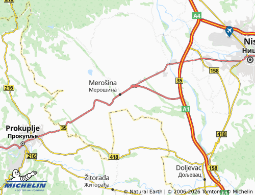 Carte MICHELIN Brest - ViaMichelin