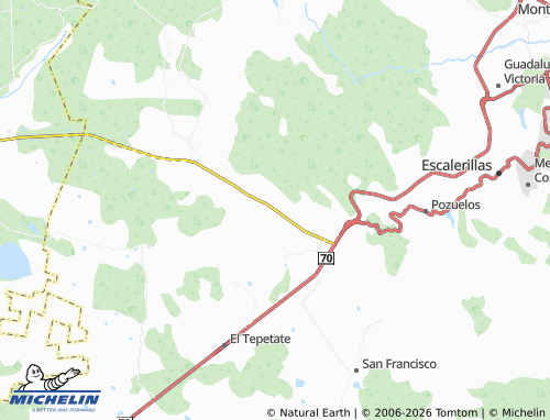 Mappa MICHELIN San José de Purísima - ViaMichelin