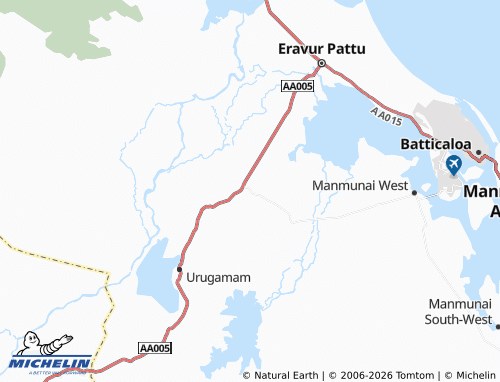 Mappa MICHELIN Karadiyanaru - ViaMichelin