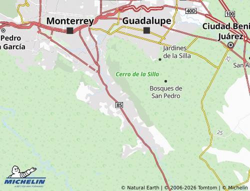 Mappa MICHELIN Nogales de la Sierra - ViaMichelin