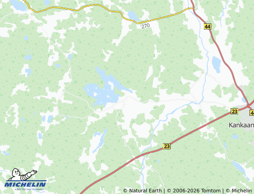 Mappa MICHELIN Venesjärvi - ViaMichelin