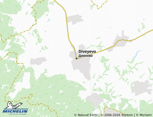 MICHELIN-Landkarte Diveyevo - ViaMichelin