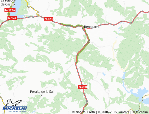 Mapa MICHELIN Purroy de la Solana - ViaMichelin