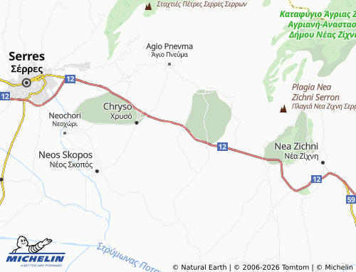 Carte MICHELIN Pentapoli - ViaMichelin