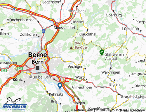 MICHELIN-Landkarte Ferenberg - ViaMichelin