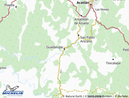 MICHELIN Guadalupe map - ViaMichelin