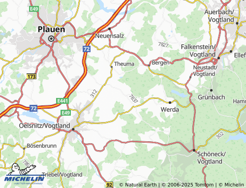 Mapa MICHELIN Lottengrün - ViaMichelin