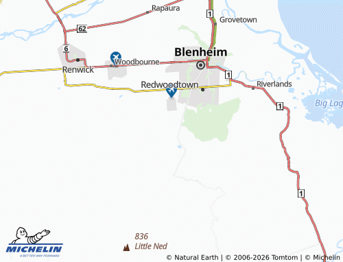 Mapa MICHELIN Omaka - ViaMichelin