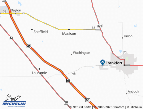 Mappa MICHELIN Washington - ViaMichelin