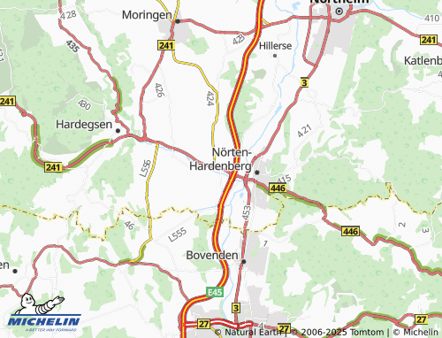 Carte MICHELIN Lütgenrode - ViaMichelin