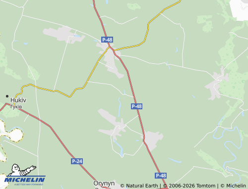 MICHELIN Kormylcha map - ViaMichelin