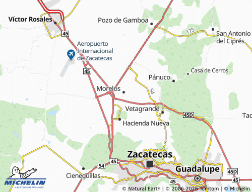 Mapa MICHELIN Alto - ViaMichelin