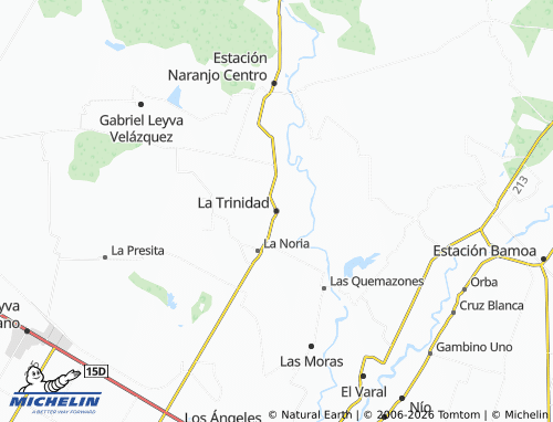 MICHELIN La Trinidad map - ViaMichelin