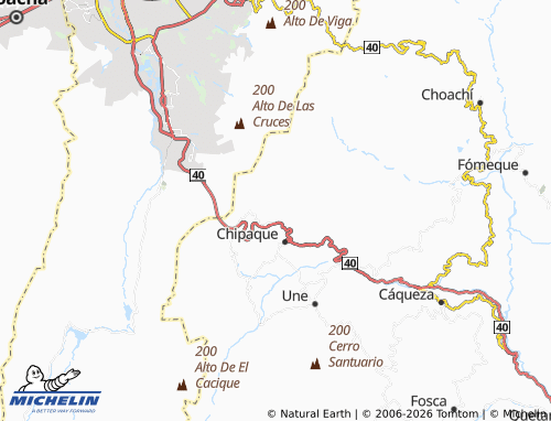 MICHELIN Mongue map - ViaMichelin