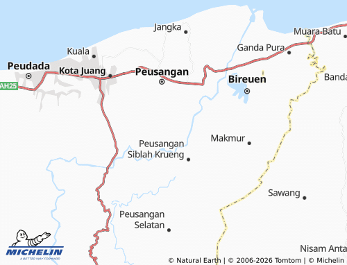 Mappa MICHELIN Uteun Ghatom - ViaMichelin