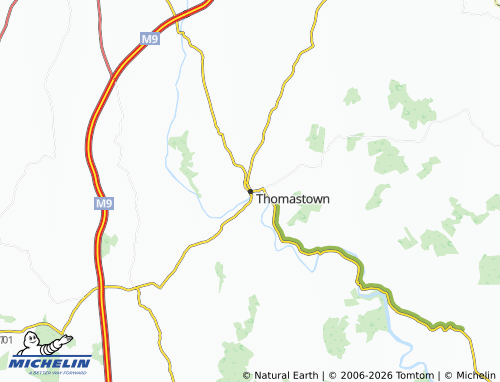 MICHELIN-Landkarte Thomastown - ViaMichelin