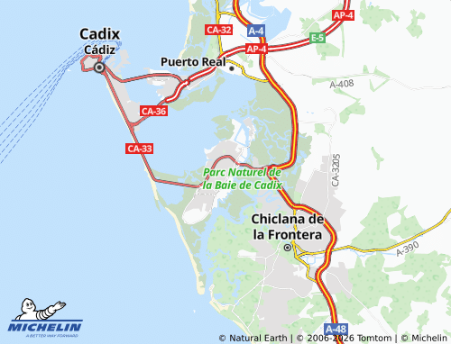 Mappa MICHELIN San Fernando - ViaMichelin