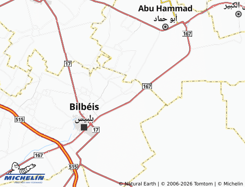 Mappa MICHELIN al-Sa'adat - ViaMichelin