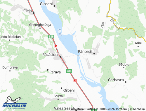 Mappa MICHELIN Răstoaca - ViaMichelin