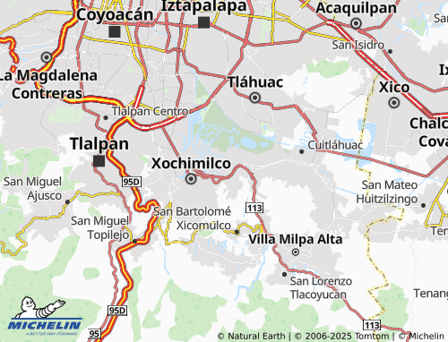 Carte MICHELIN La Nopalera - ViaMichelin