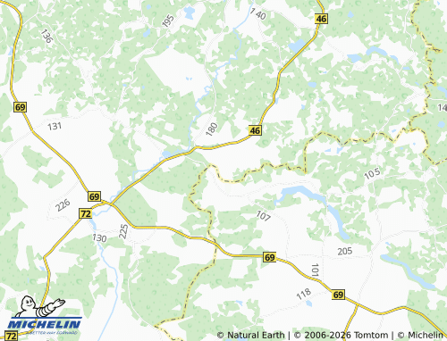 Mapa MICHELIN Ilmjärve - ViaMichelin