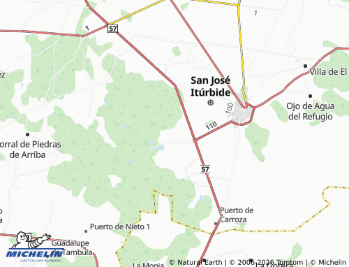 Mappa MICHELIN El Mastranto - ViaMichelin